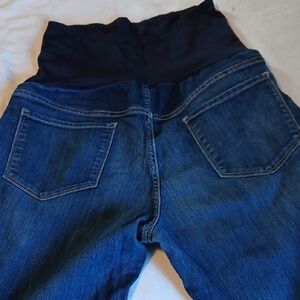 Old Navy Maternity Size 12 Blue Skinny Jeans